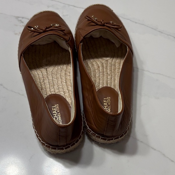 MICHAEL Michael Kors Brown Leather Espadrilles - Picture 8 of 11